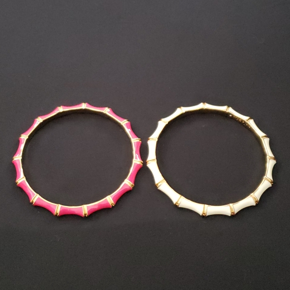 Stella and Dot Bamboo Metal Bracelets
